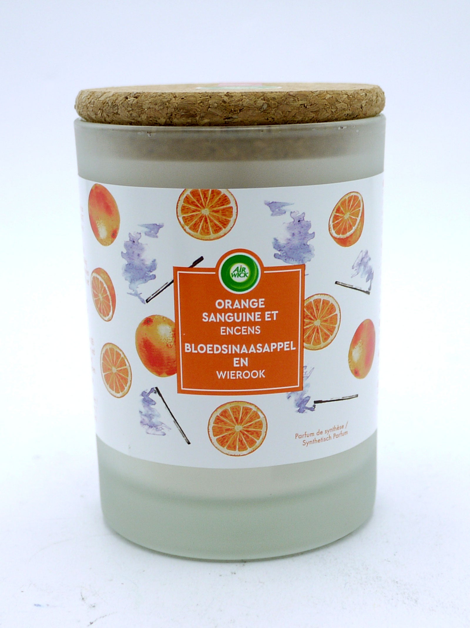 Air Wick Blood Orange & Incense Candle 185g Air Wick Blood Orange & Incense Candle 185g